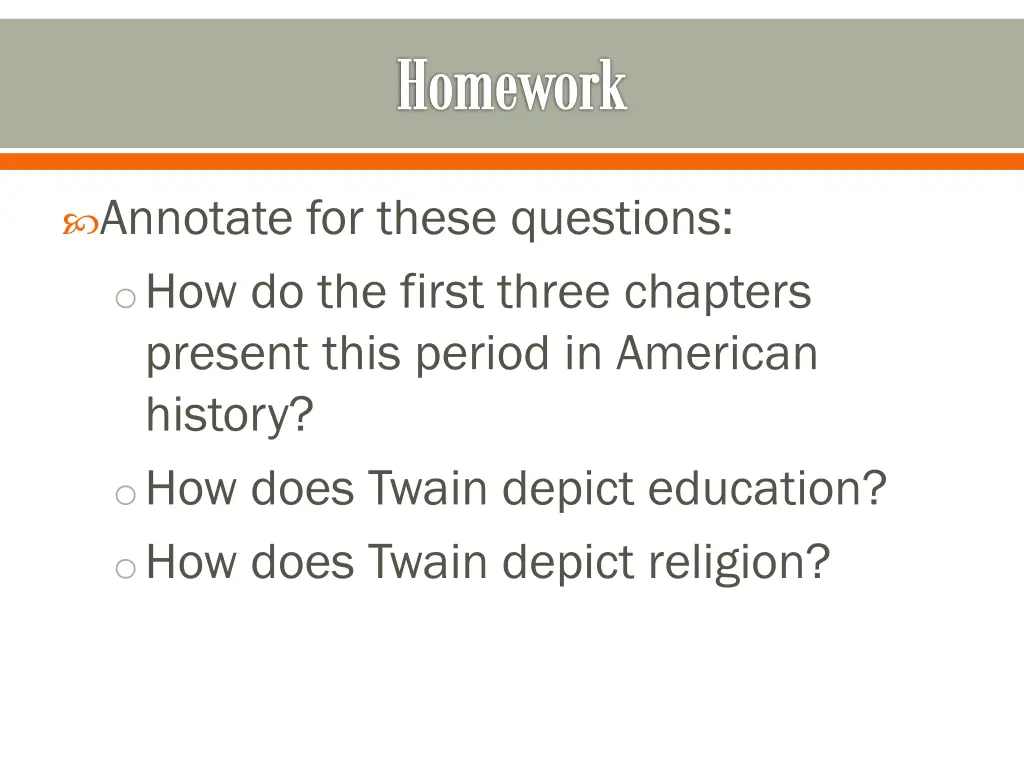 homework