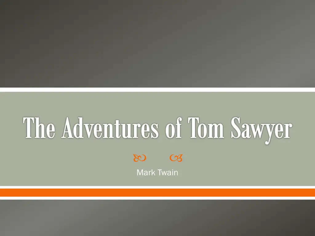 the adventures of tom sawyer