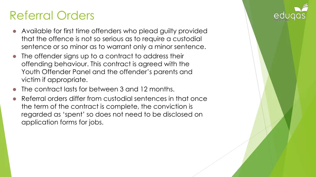 referral orders