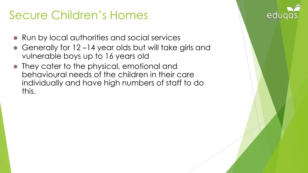 secure children s homes