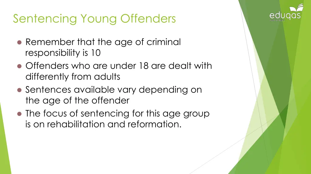 sentencing young offenders