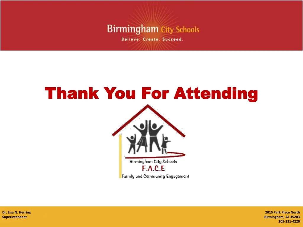 thank you for attending thank you for attending