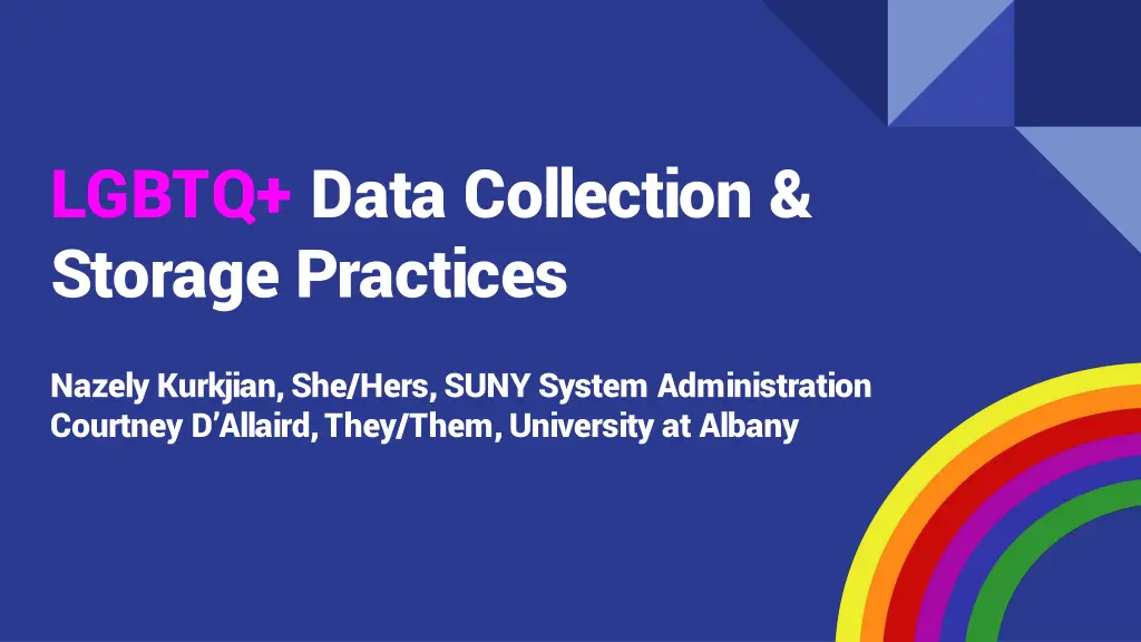 lgbtq data collection storage practices