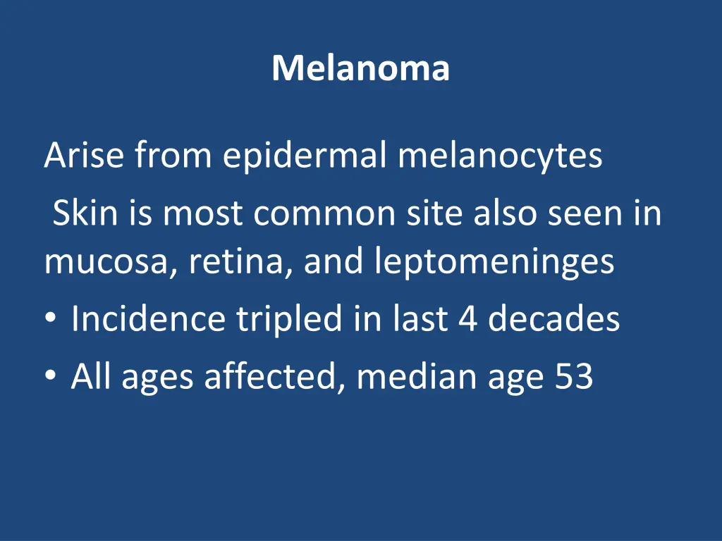 melanoma