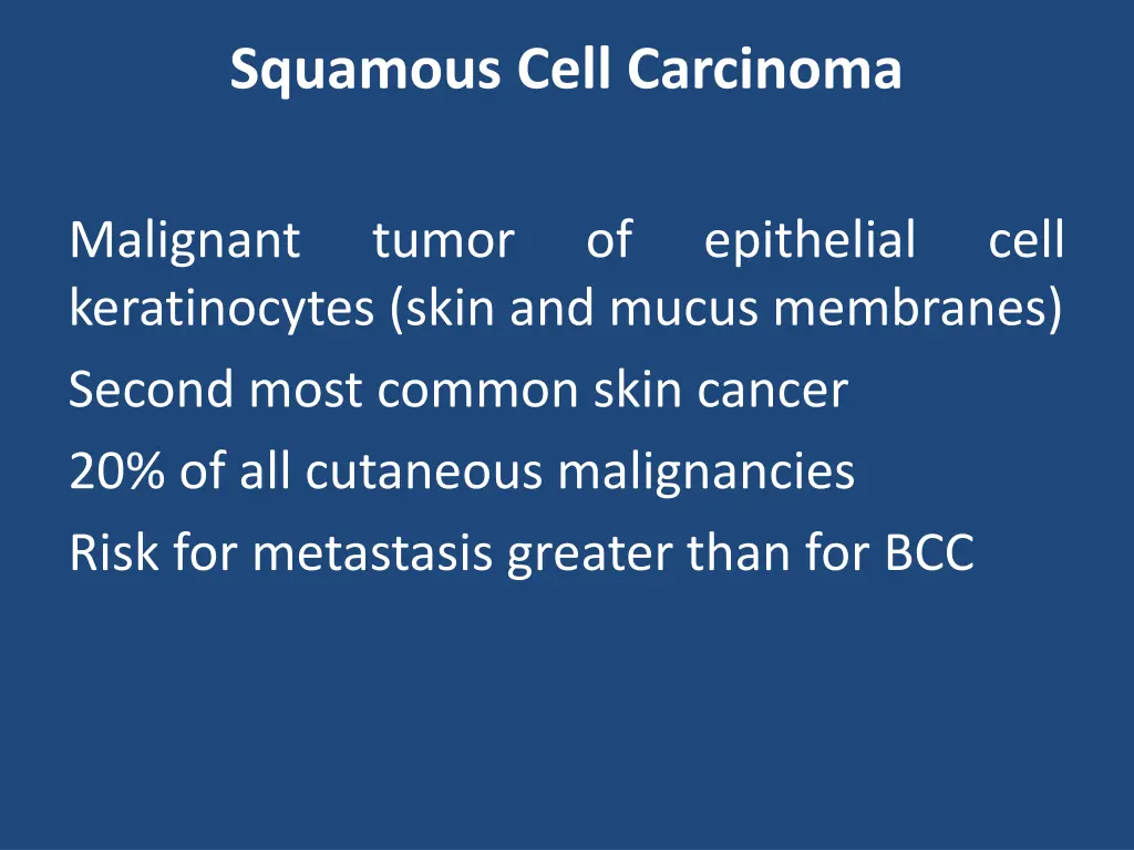 squamous cell carcinoma
