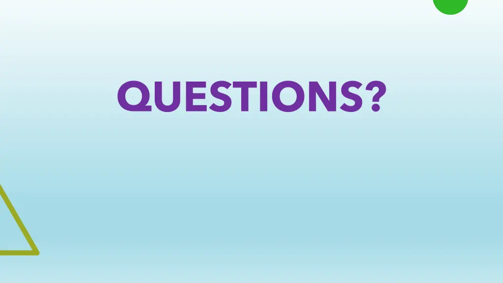 questions