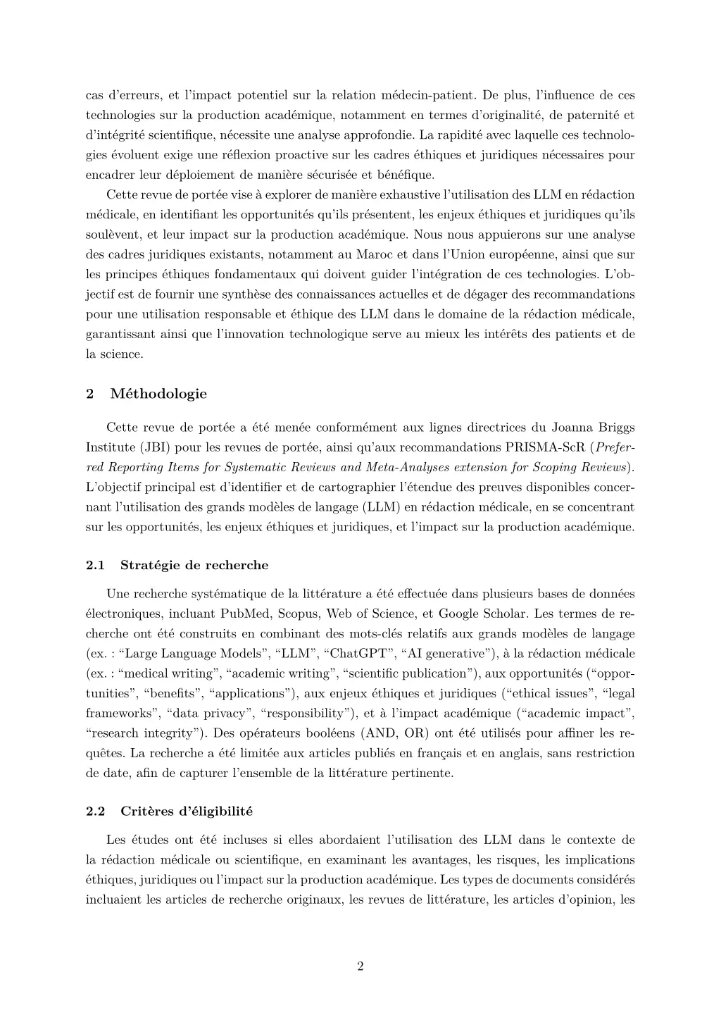 cas d erreurs et l impact potentiel