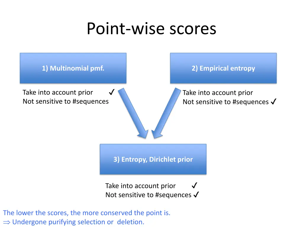 point wise scores 1