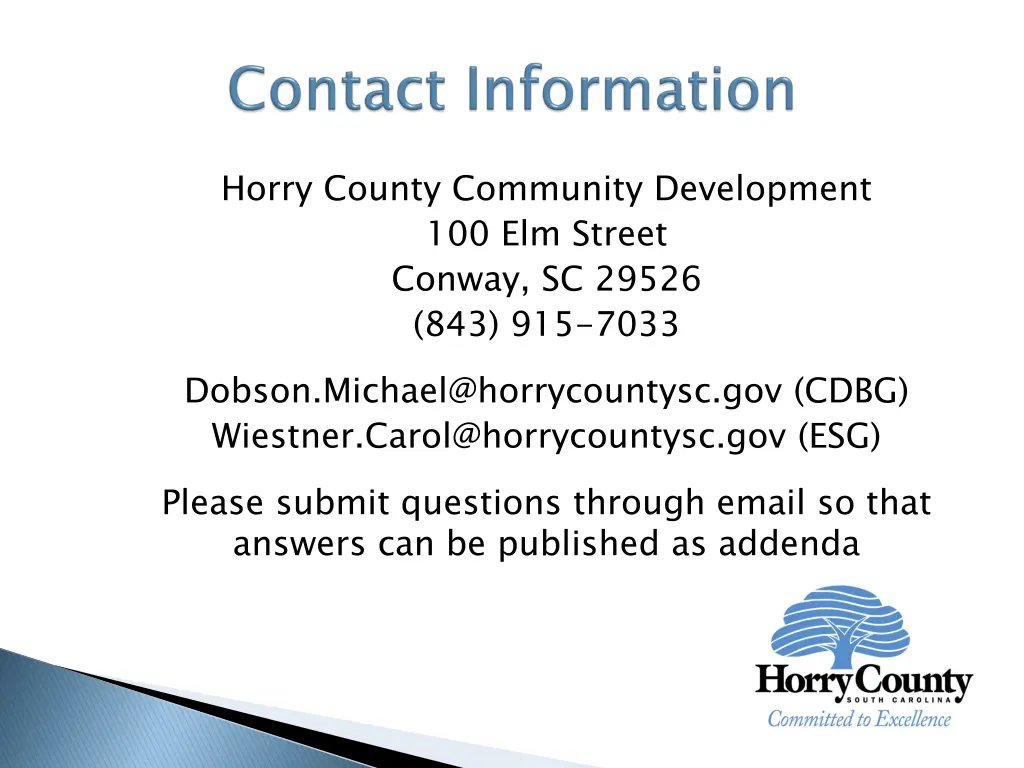 horry county community development 100 elm street