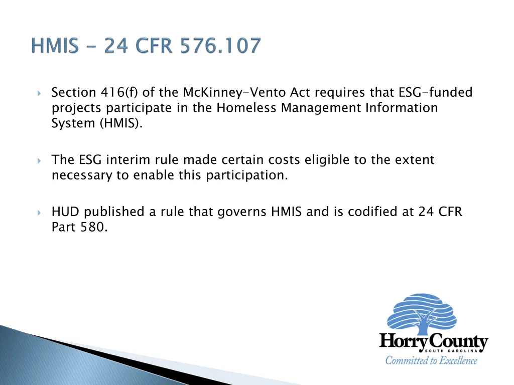 section 416 f of the mckinney vento act requires