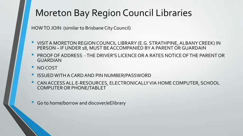moreton bay region council libraries