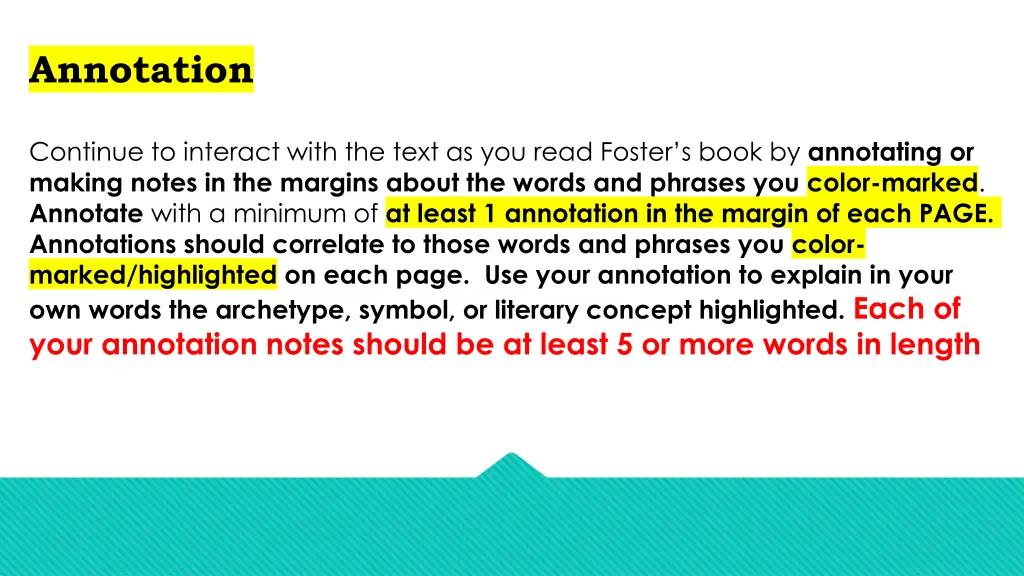 annotation