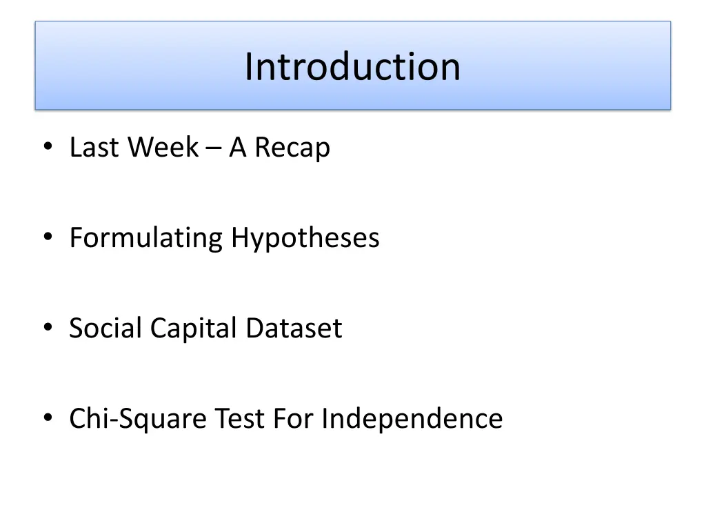 introduction