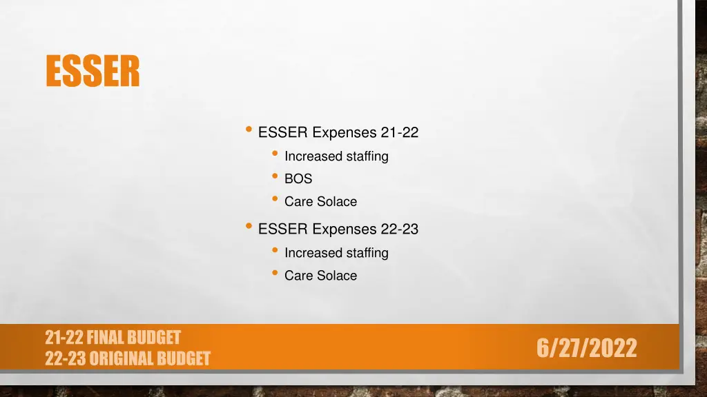 esser 1