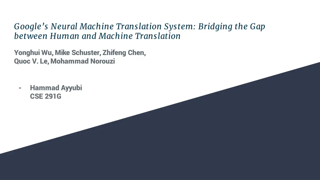 google s neural machine translation system