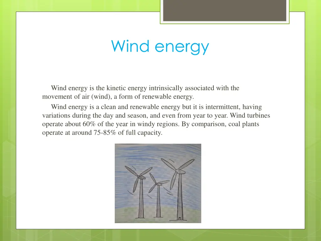wind energy
