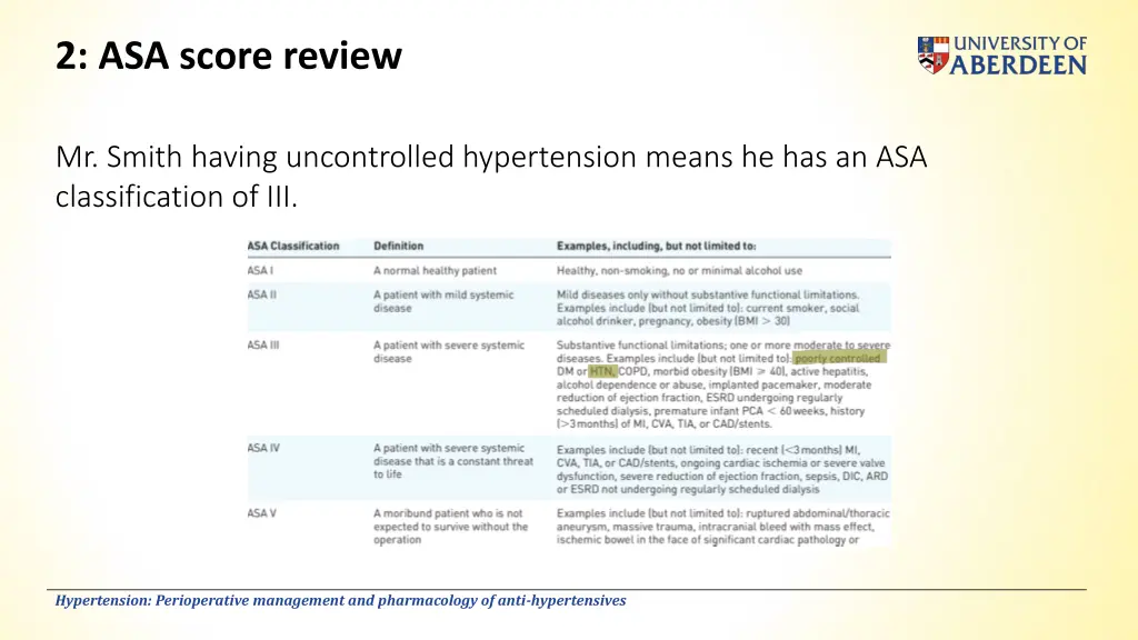2 asa score review
