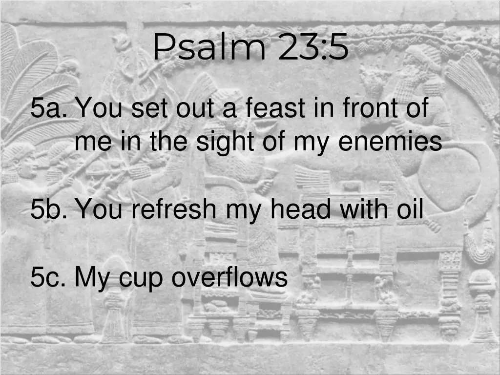 psalm 23 5