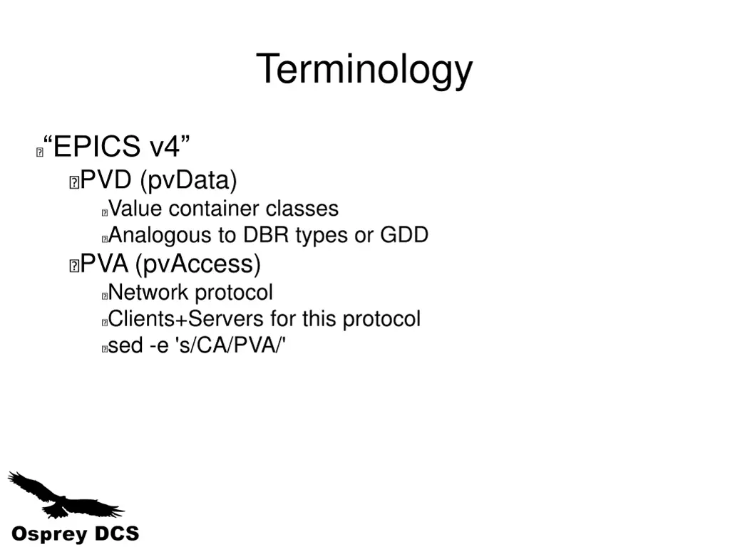 terminology