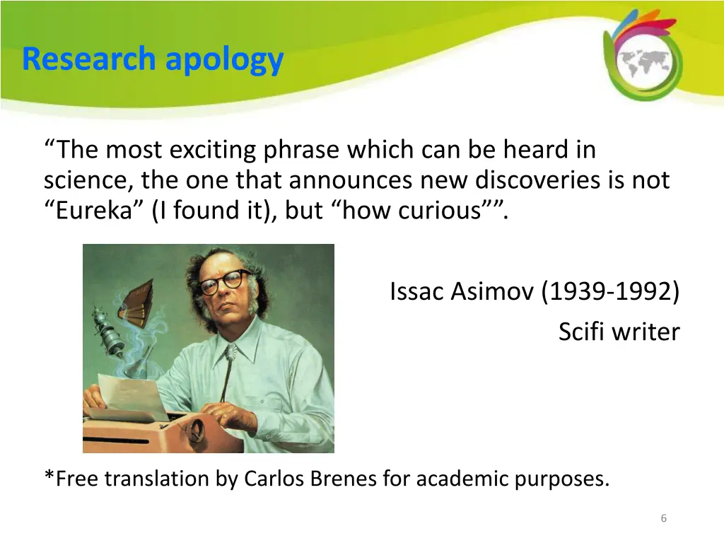 research apology 1