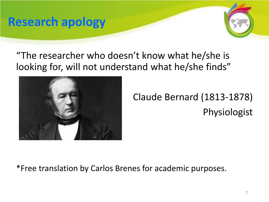 research apology 2