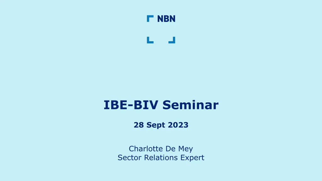 ibe biv seminar