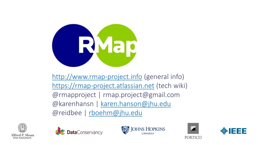 http www rmap project info general info https