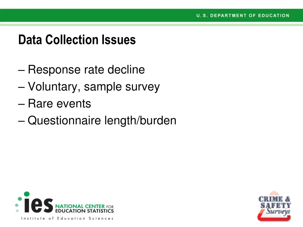 data collection issues