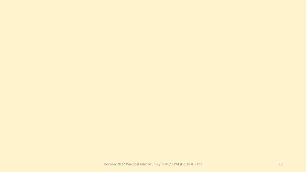 boulder 2022 practical intro multiv ipm cpm dolan
