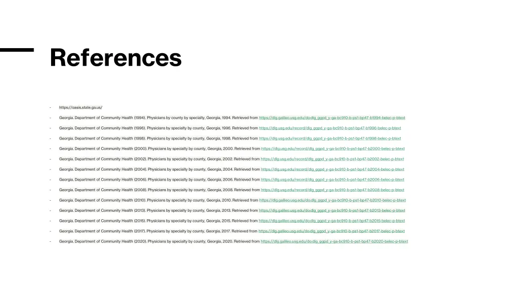 references