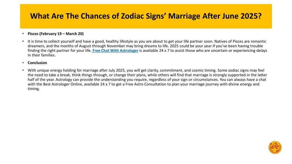 what are the chances of zodiac signs marriage 4