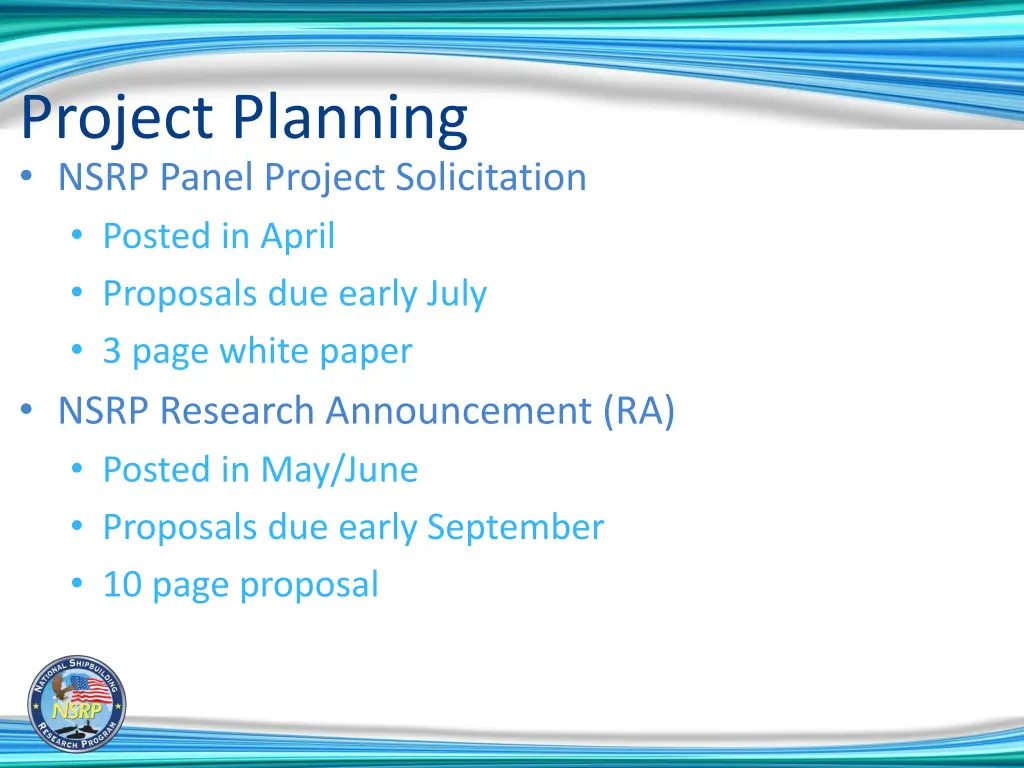 project planning
