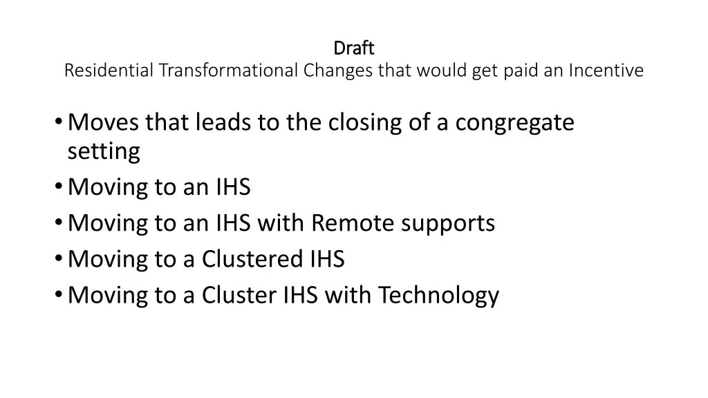 draft draft