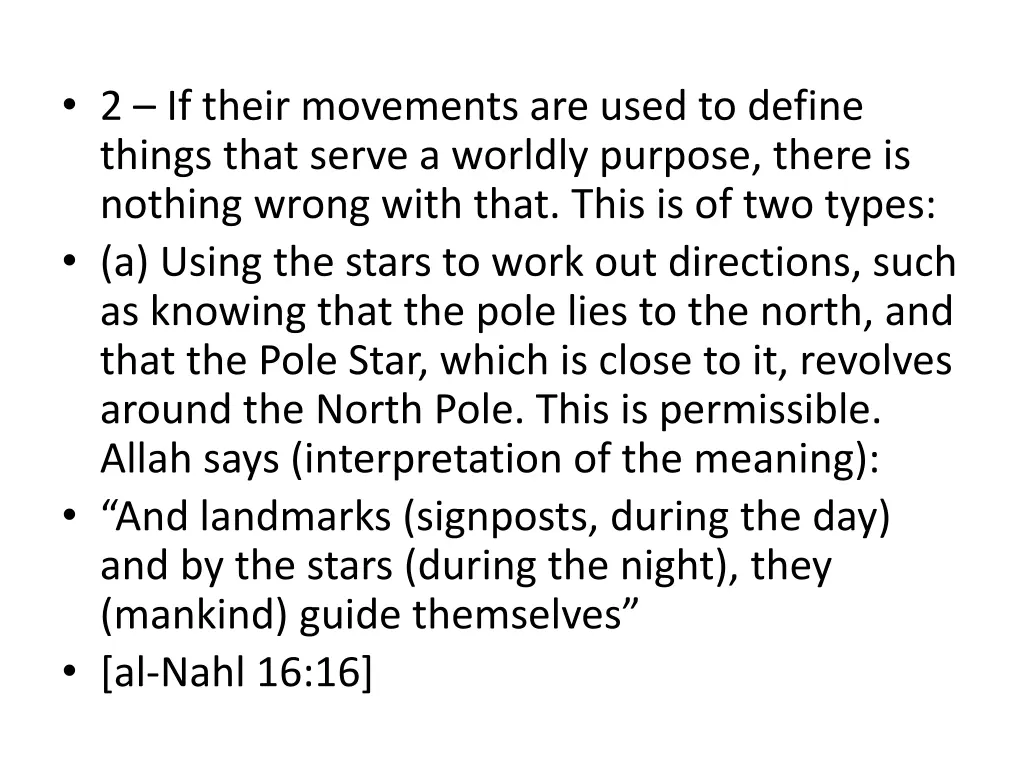 2 if their movements are used to define things