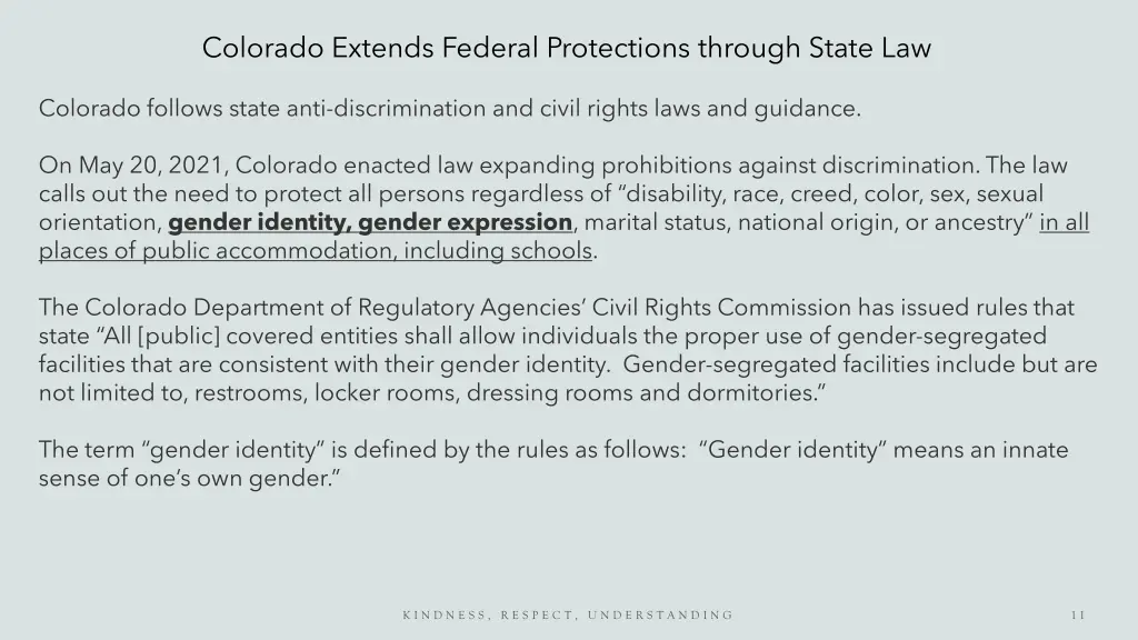 colorado extends federal protections through