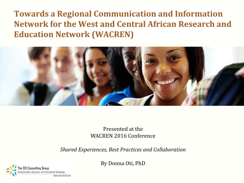 towards a regional communication and information