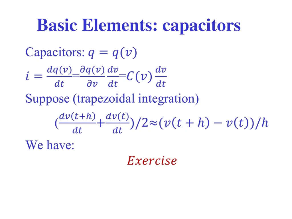 basic elements capacitors 2