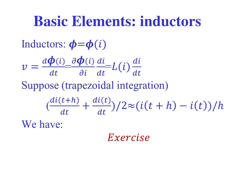 basic elements inductors 2