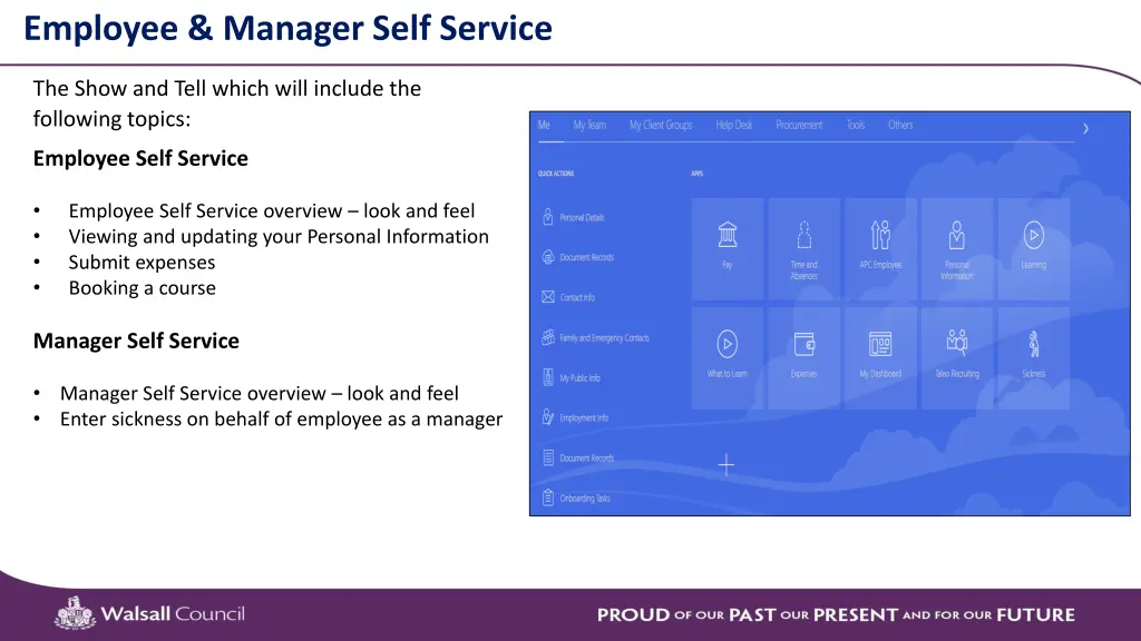 employee manager self service