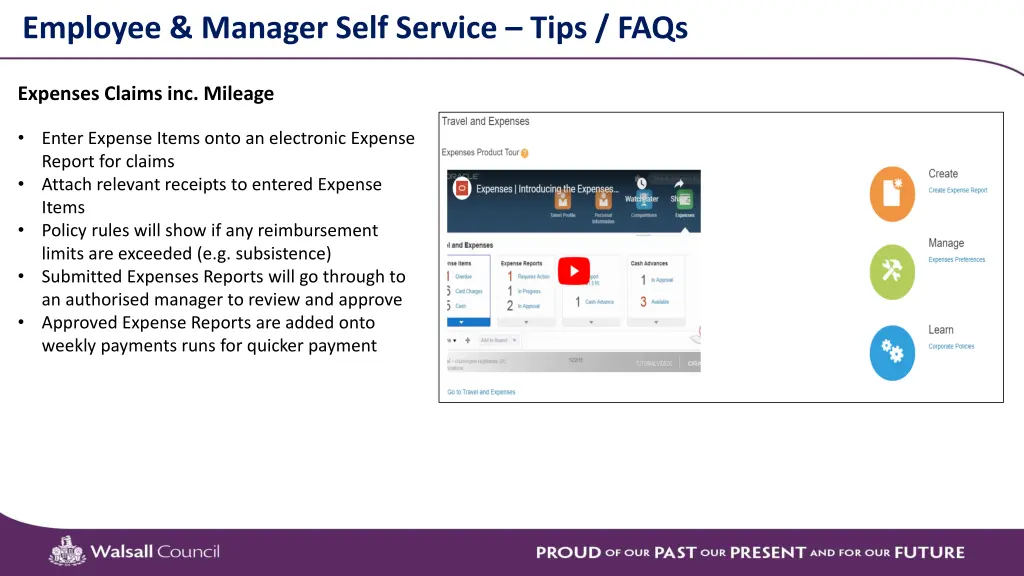 employee manager self service tips faqs 1
