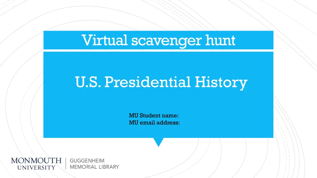 virtual scavenger hunt