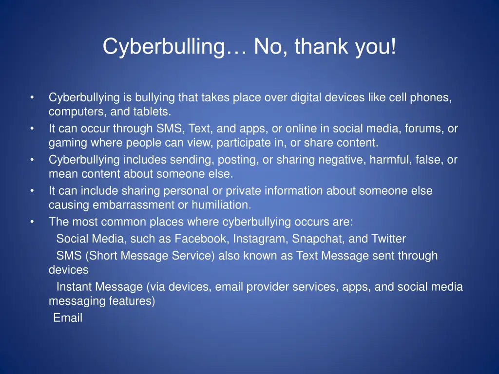 cyberbulling no thank you 3