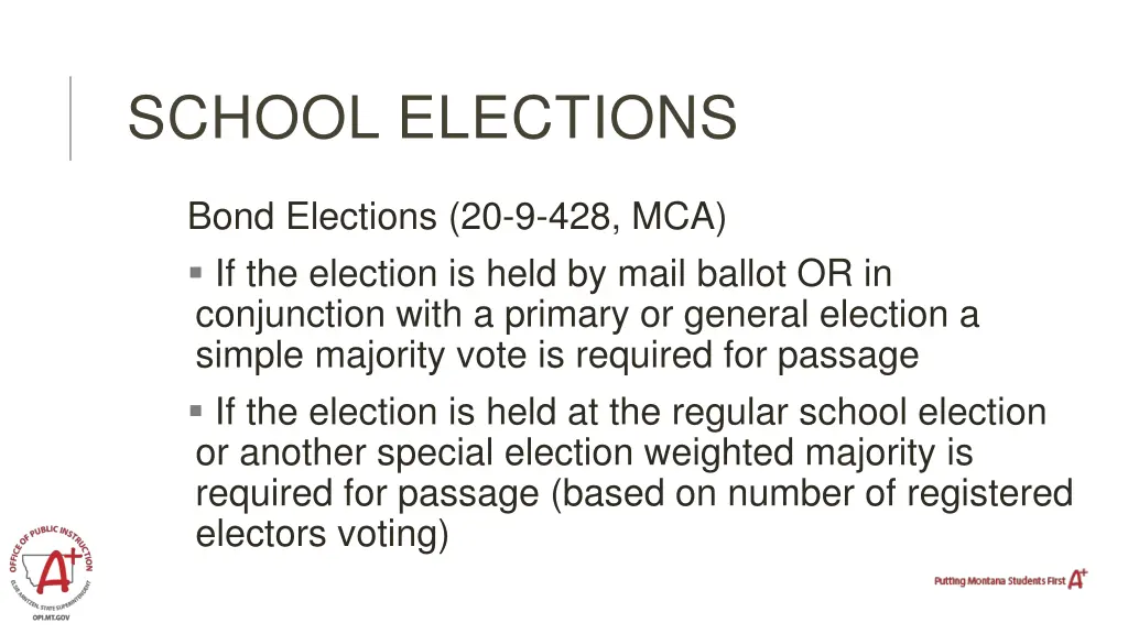 school elections 6