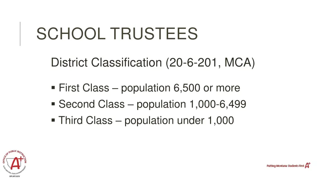 school trustees 2