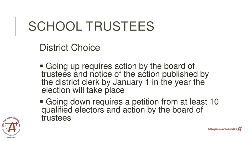 school trustees 5