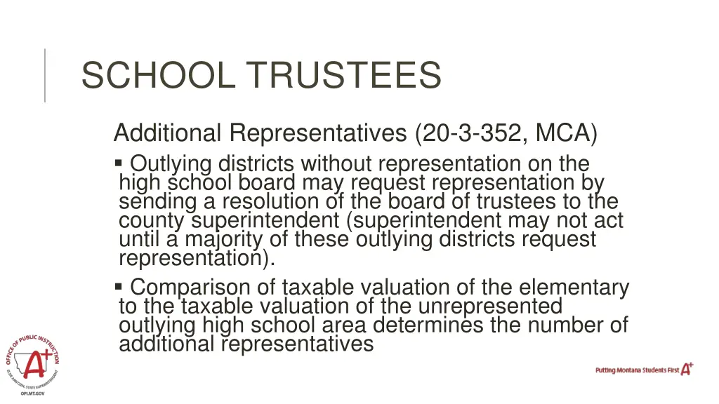 school trustees 6