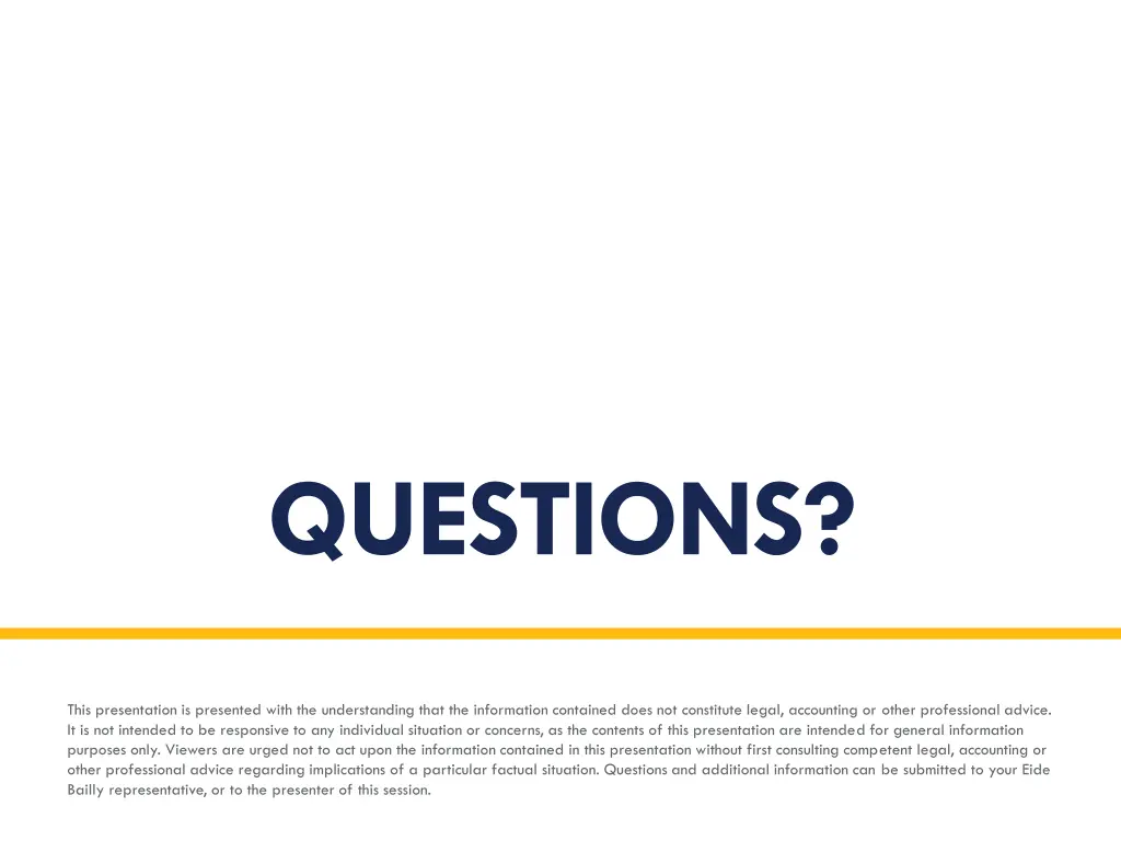 questions