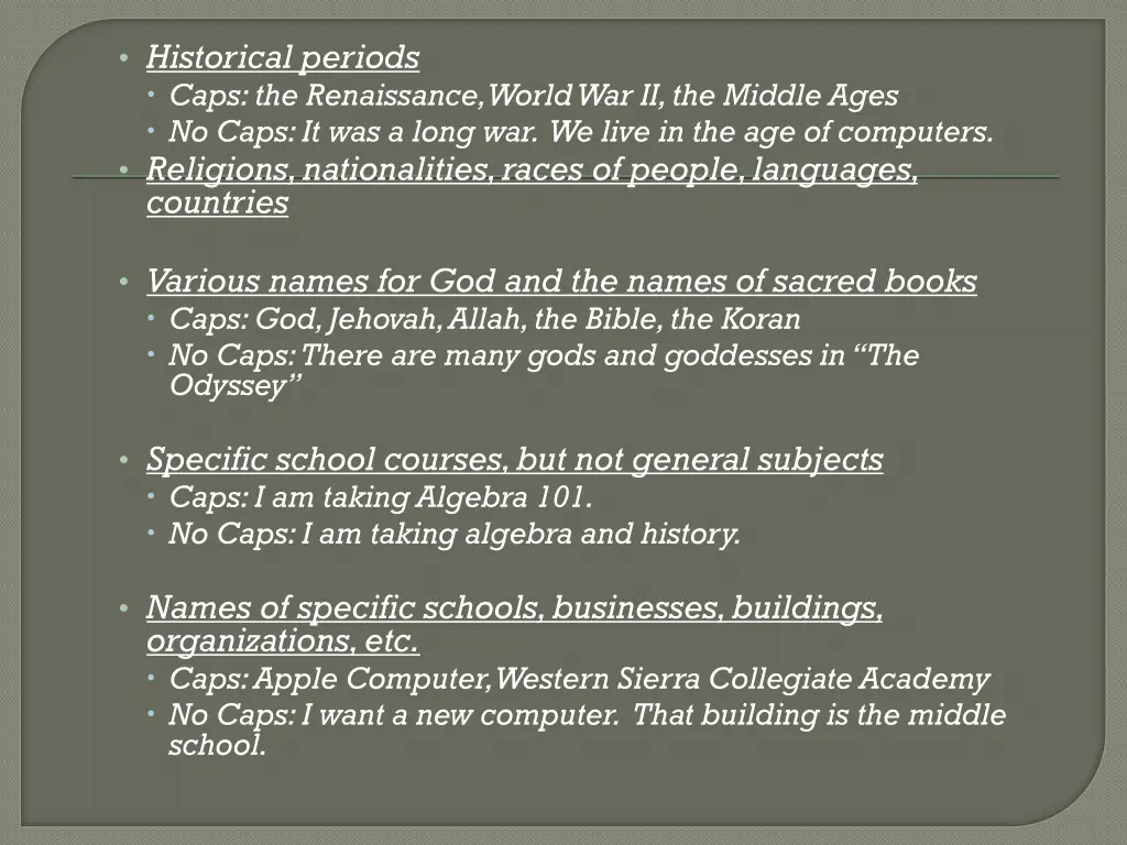 historical periods caps the renaissance world