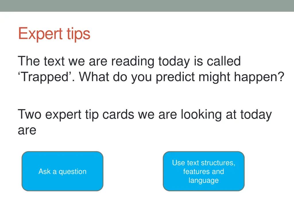 expert tips