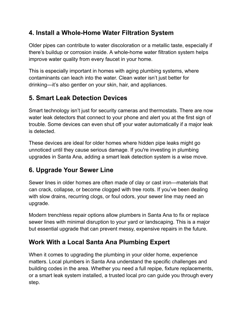 4 install a whole home water filtration system